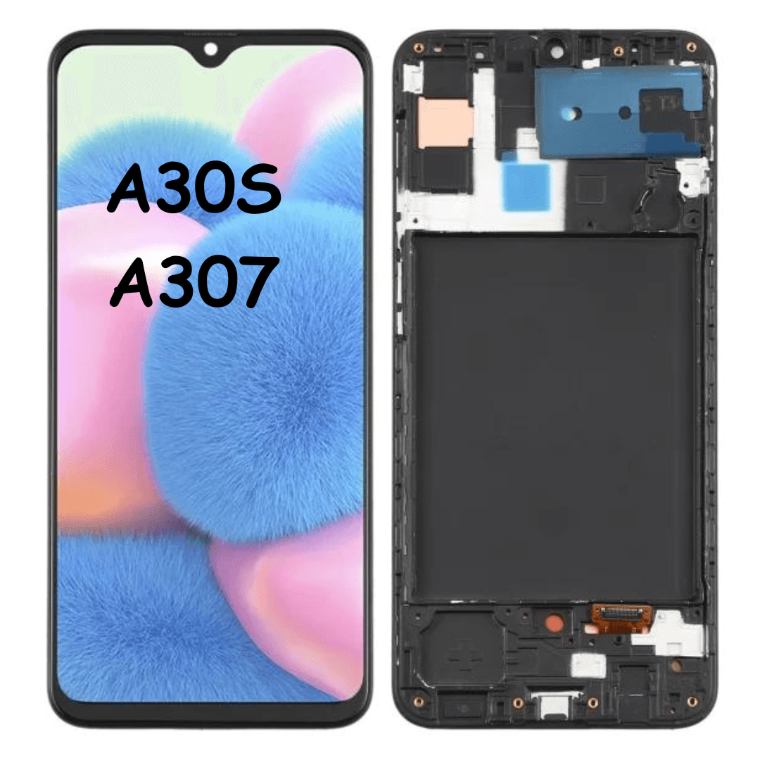 OLED LCD Screen Digitizer Full Assembly With Frame for Samsung Galaxy A30S A307 - Best Cell Phone Parts Distributor in Canada, Parts Source OLED LCD Screen Digitizer Full Assembly With Frame for Samsung Galaxy A30S A307 - Best Cell Phone Parts Distributor in Canada, Parts Source